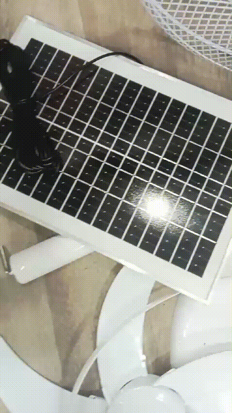 Miniatura 1 de VENTILADOR CON PANEL SOLAR